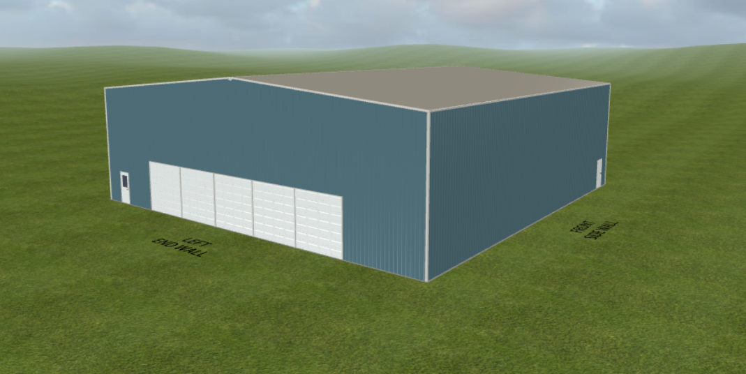 3D Builder steel building design example 4